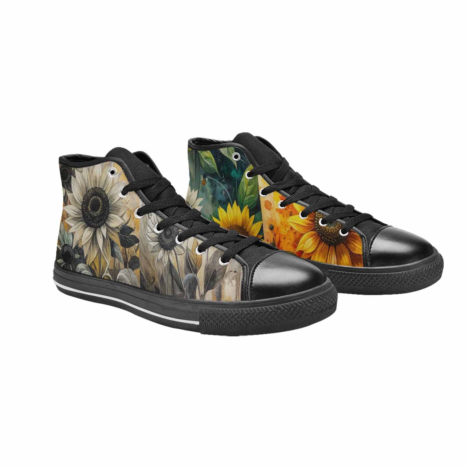 MEN'S Blend Melt Them High Top Canvas Vivid Custom Sneakers
