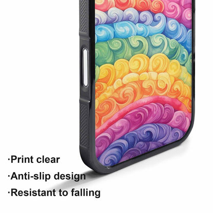 iPhone 17 Pro Case — Tie Dye Swirls Tie Dye Tie, Custom Phone Case
