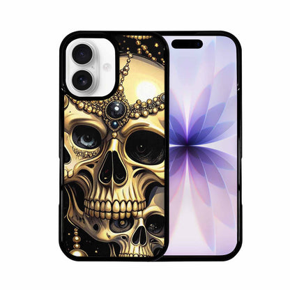 iPhone 17 Case — Skull Dark Art Gothic Print Gothic, Custom Designed Case Cover