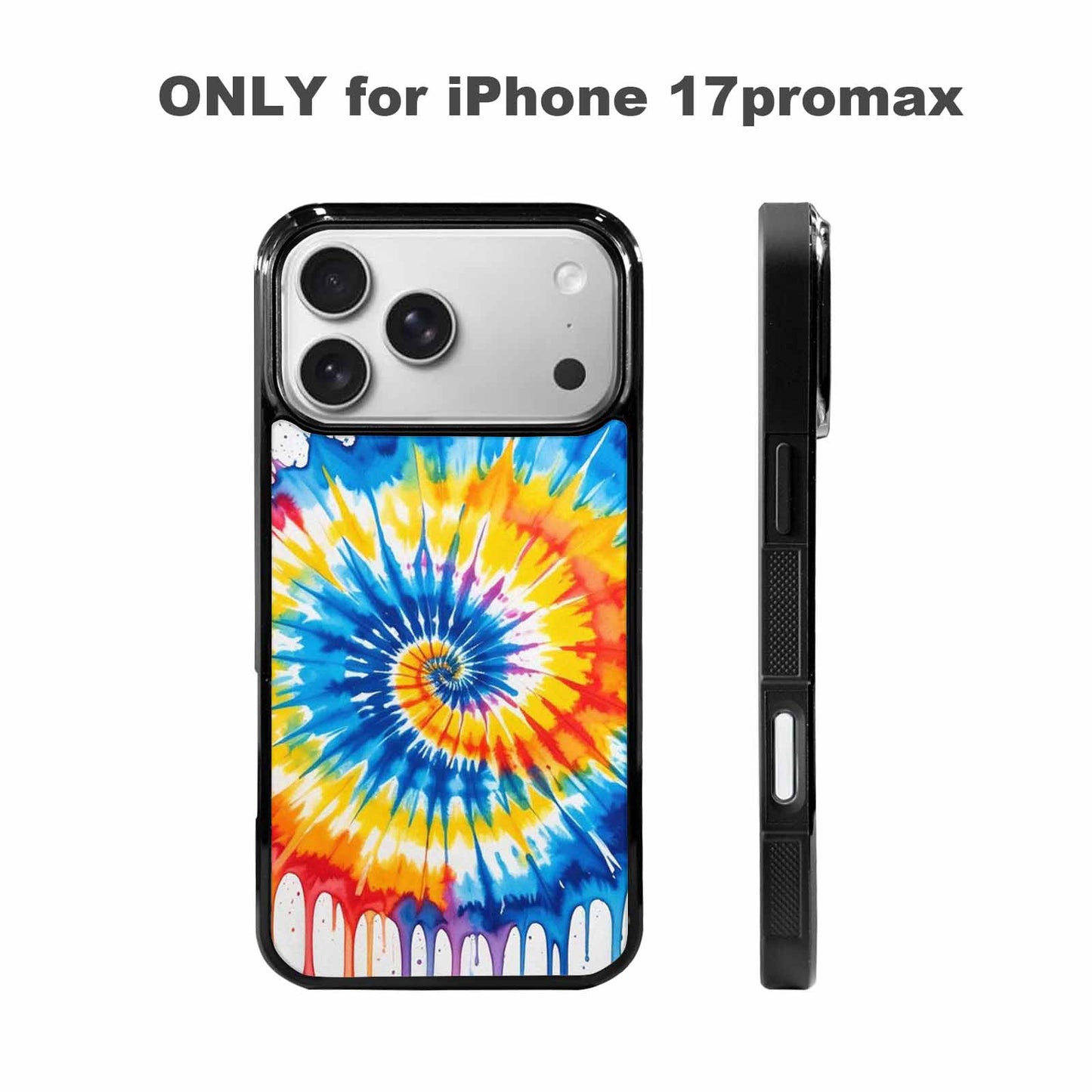 iPhone 17 Pro Max Case — Tie Dye Drip Tie Dye, Personalized Phone Case