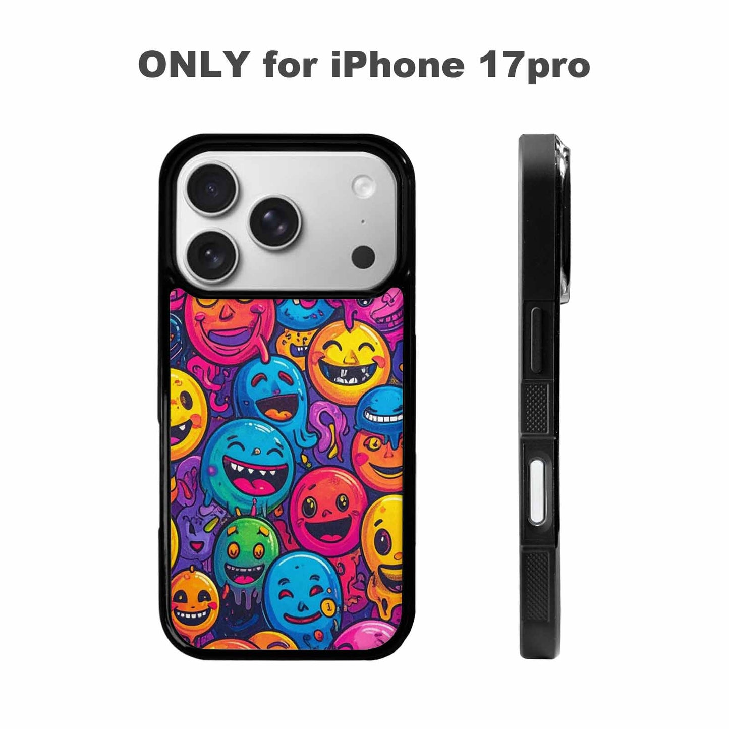 iPhone 17 Pro Case — Small Funny Looking Cartoon People Cartoon, Unique Phone Case Design