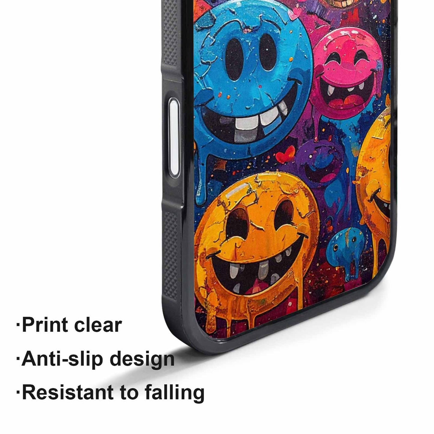 iPhone 17 Air Case — Melting Moon Smiley Melting Smiley Original, Personalized Phone Case