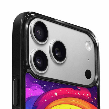 iPhone 17 Pro Case — Rainbow Pride Galaxy Seamless Pattern Galaxy, Unique Phone Case Design