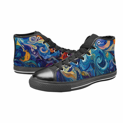 MEN'S Blend All Versions High Top Canvas Dreamcore Custom Sneakers
