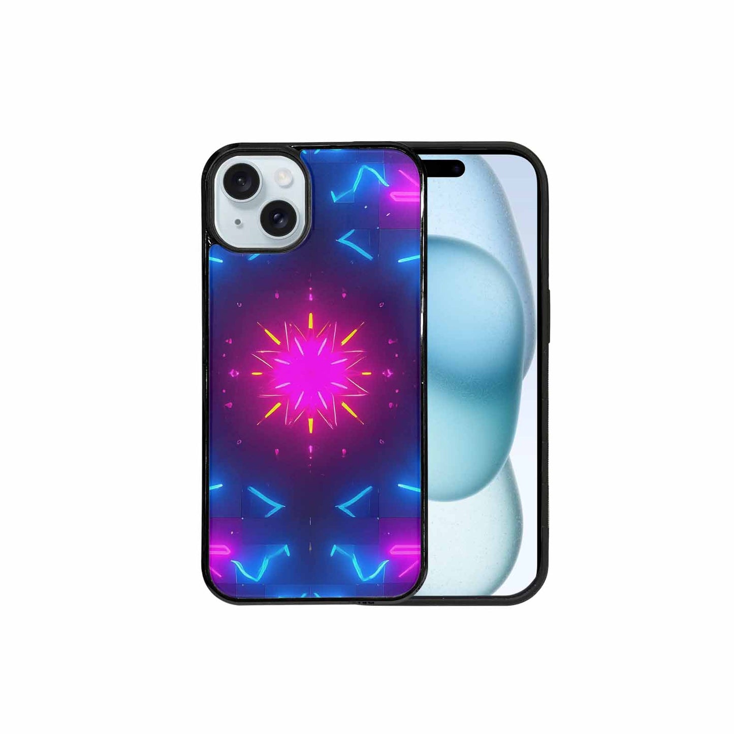 iPhone 15 Plus Case — 80s Retro Motif 80s Retro Motifs, Original Design Phone Case