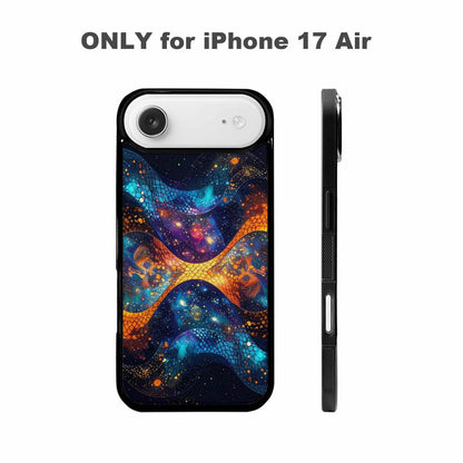 iPhone 17 Air Case — Snake Print Galaxy Seamless Pattern Animal, Custom Print Case Cover