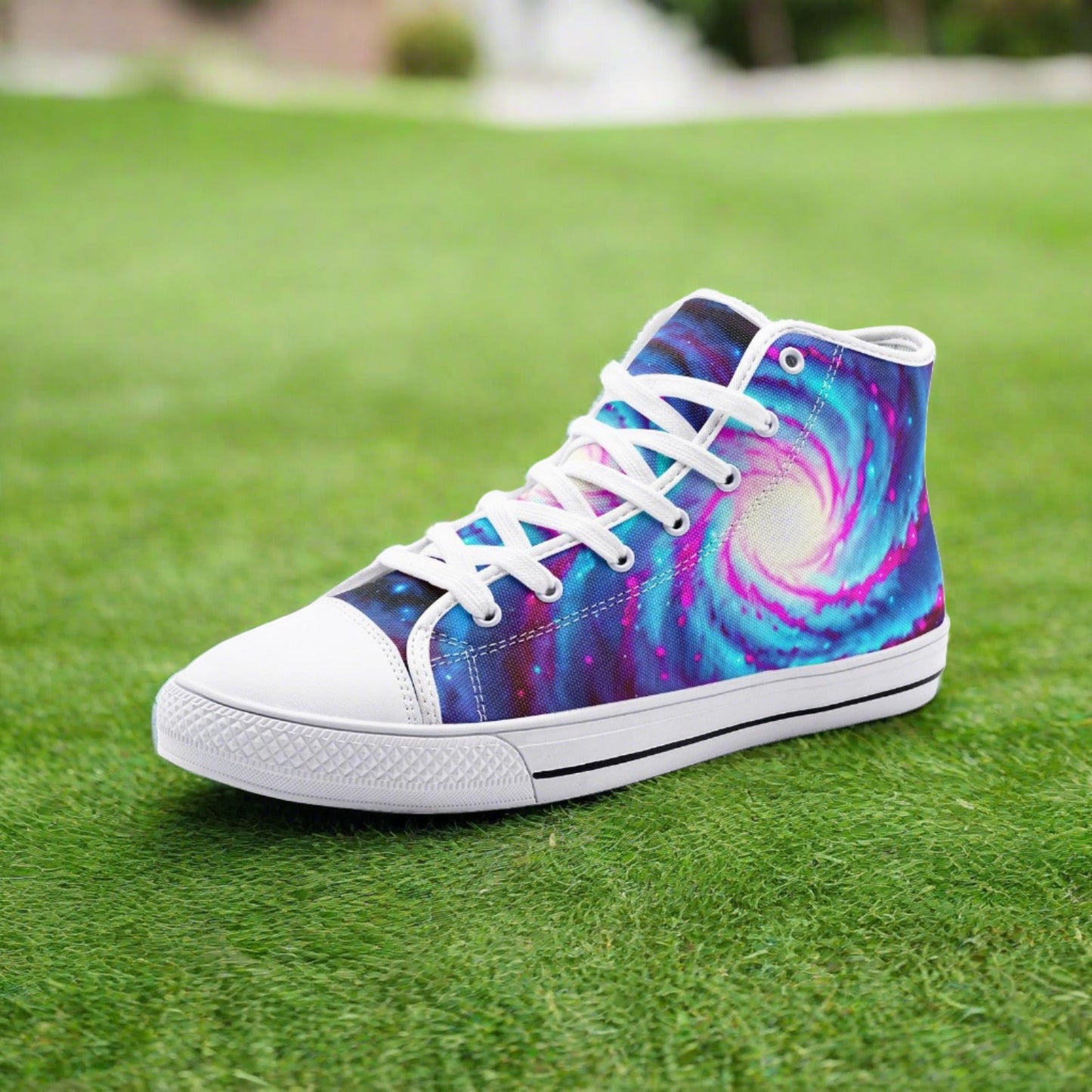 Koi Earthy Brown Vivid Bold Art - Freaky Shoes | Custom Art Sneakers