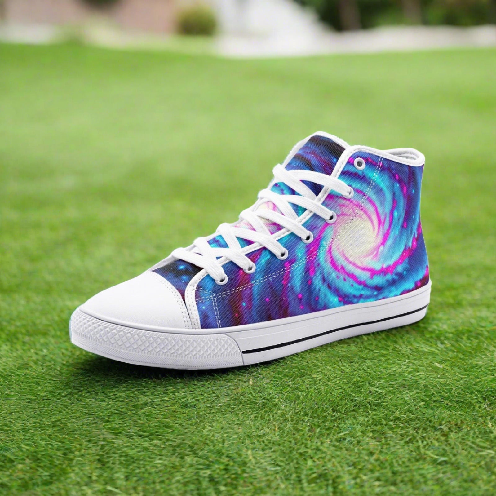 Koi Earthy Brown Vivid Bold Art - Freaky Shoes | Custom Art Sneakers