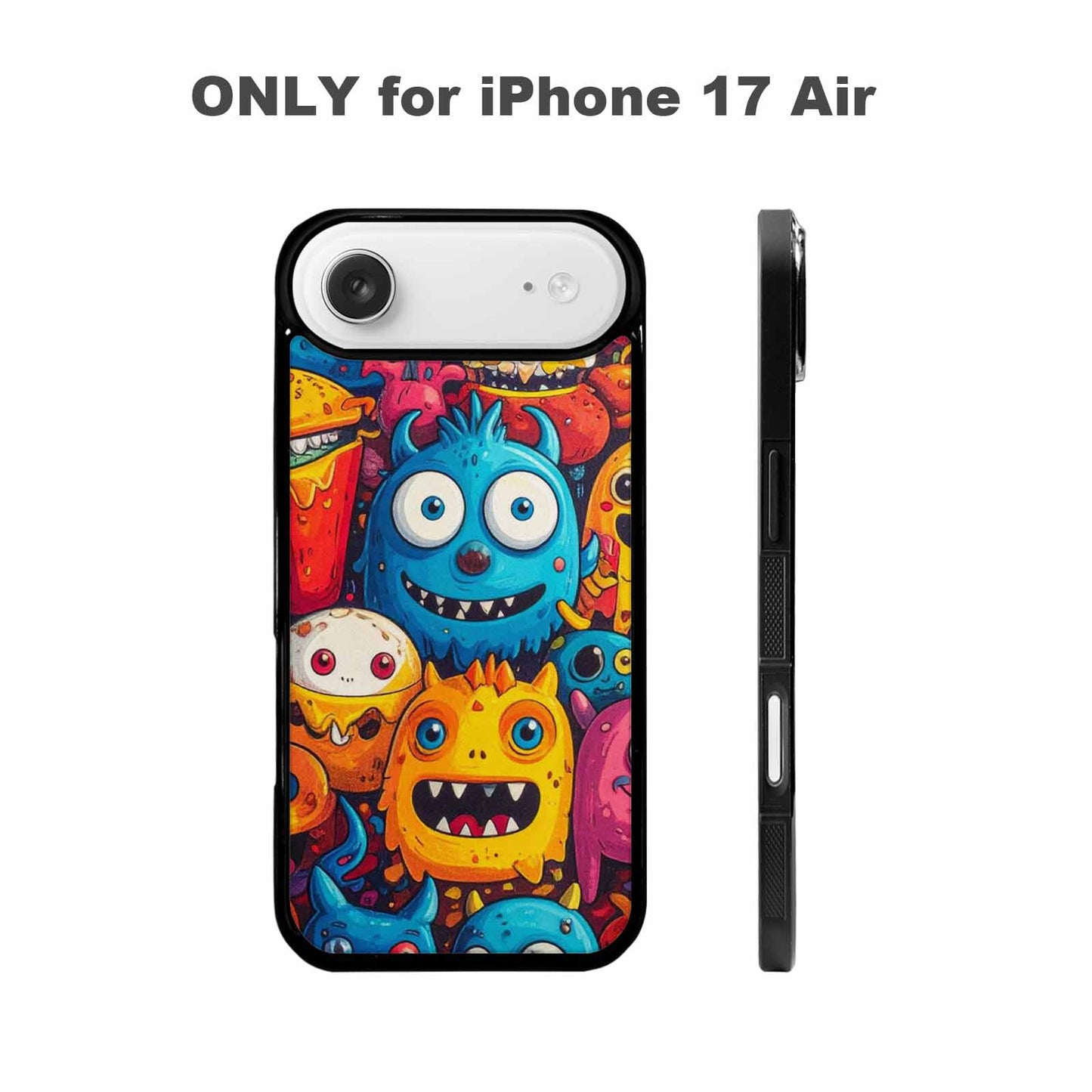 iPhone 17 Air Case — Small Cartoon Monster Character Pattern Cartoon, Customized Protective Case