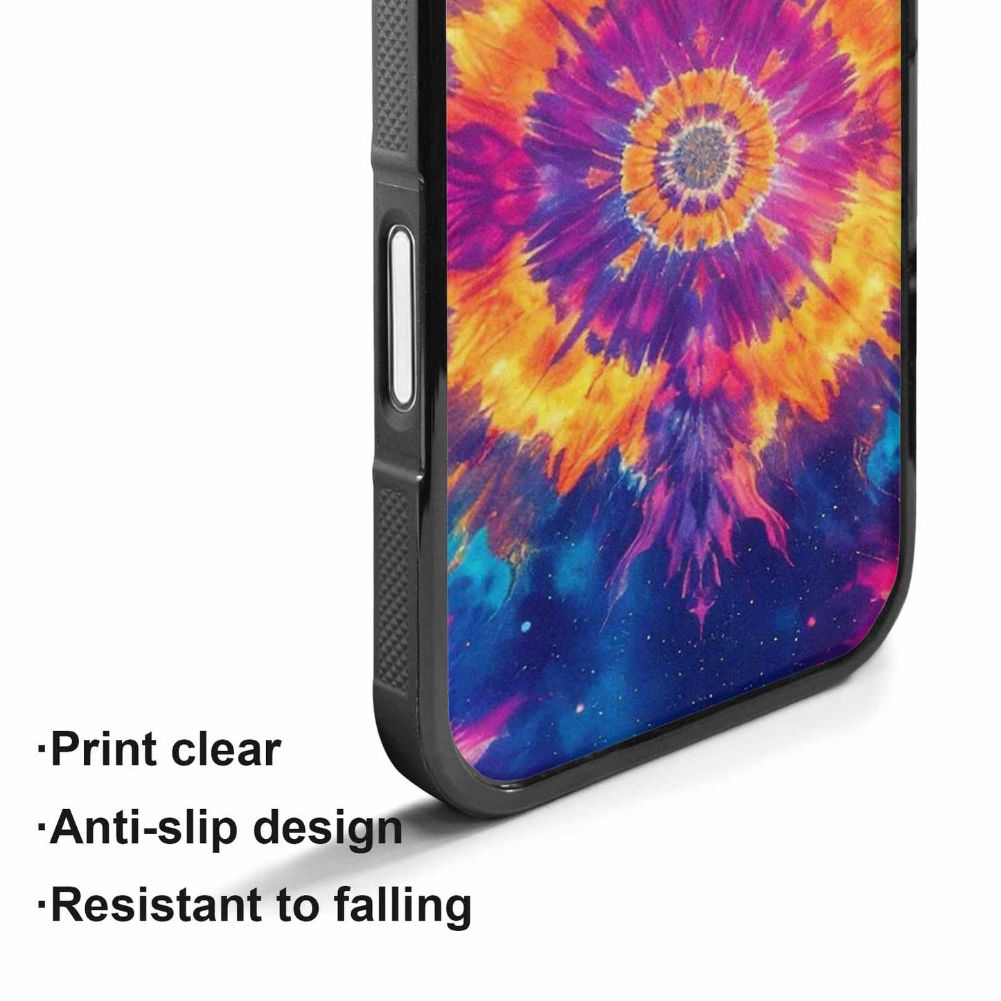 iPhone 17 Case — Tie Dye Galaxy Art Tie Dye, Custom Print Case Cover