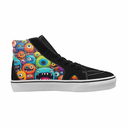 MEN'S Multi High Top Canvas Dark Academia Sneakers