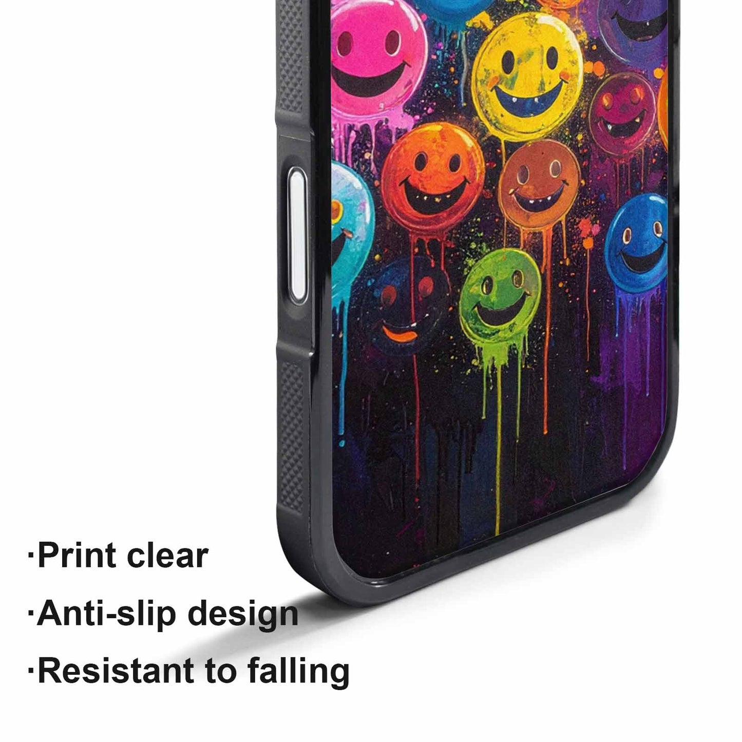 iPhone 17 Air Case — Smiley Faces Glow Smiley Faces Original, Custom Designed Case Cover