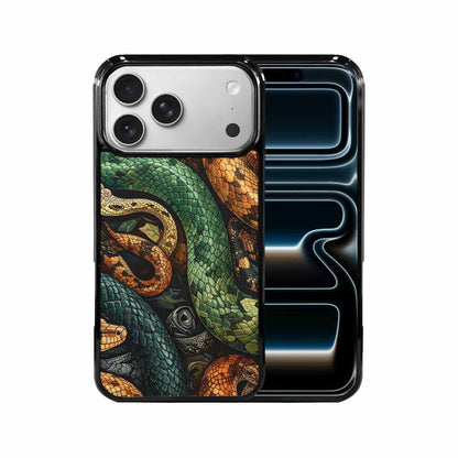 iPhone 17 Pro Max Case — Small Snake Skin Reptile Original Art, Original Design Phone Case