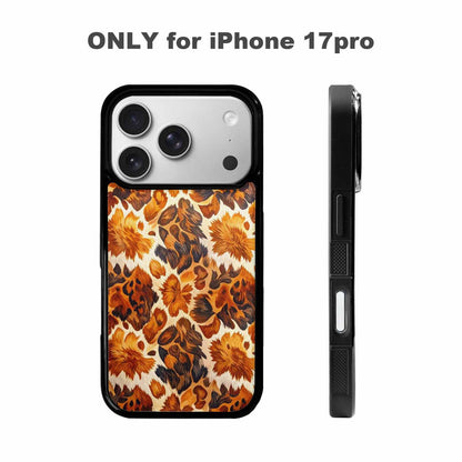 iPhone 17 Pro Case — Small Cow Animal Print Skin Animal, Custom Art Phone Cover