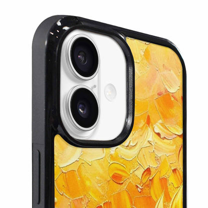 iPhone 17 Case — Impressionist Sunflower Brushstroke Pattern Floral, Custom Made Phone Cover