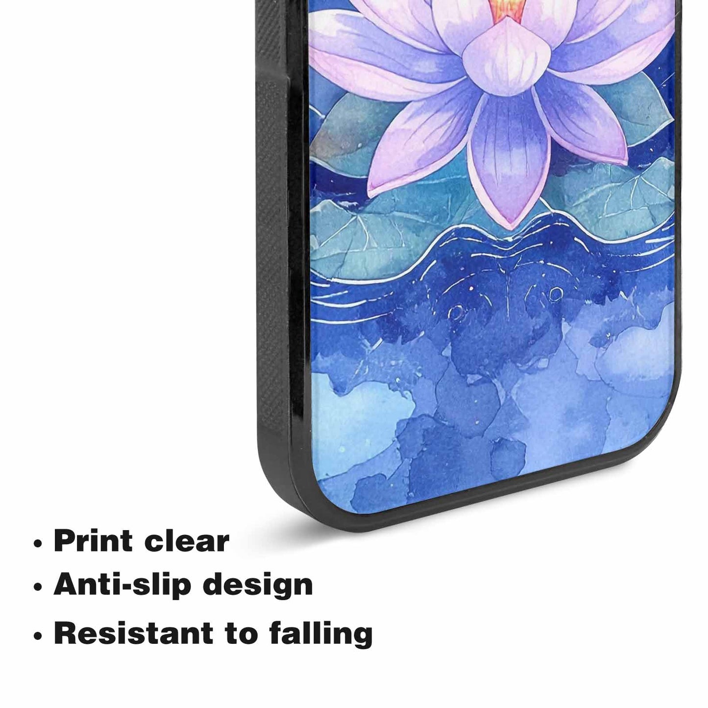 iPhone 15 Plus Case — Water Lilies Impressionist, Personalized Phone Case