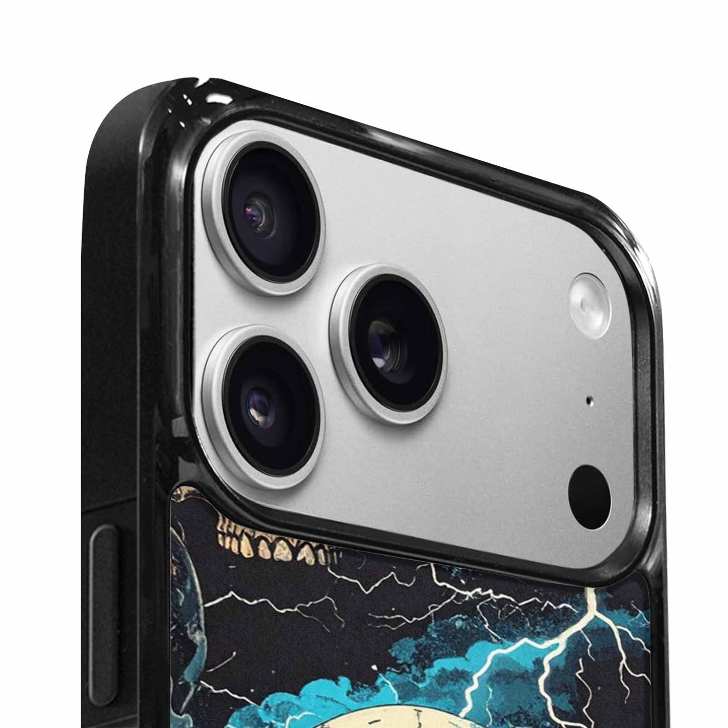 iPhone 17 Pro Max Case — Skull Dark Art Gothic Print Gothic, Custom Printed Phone Case