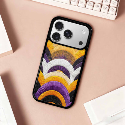 iPhone 17 Pro Case — Vivid Camo Nonbinary Pride Camo, Custom Designed Case Cover