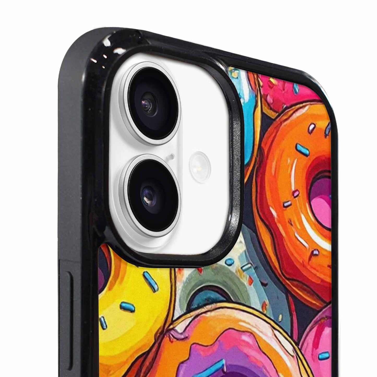 iPhone 17 Case — Foil Ice Cream Original Art, Personalized Phone Case