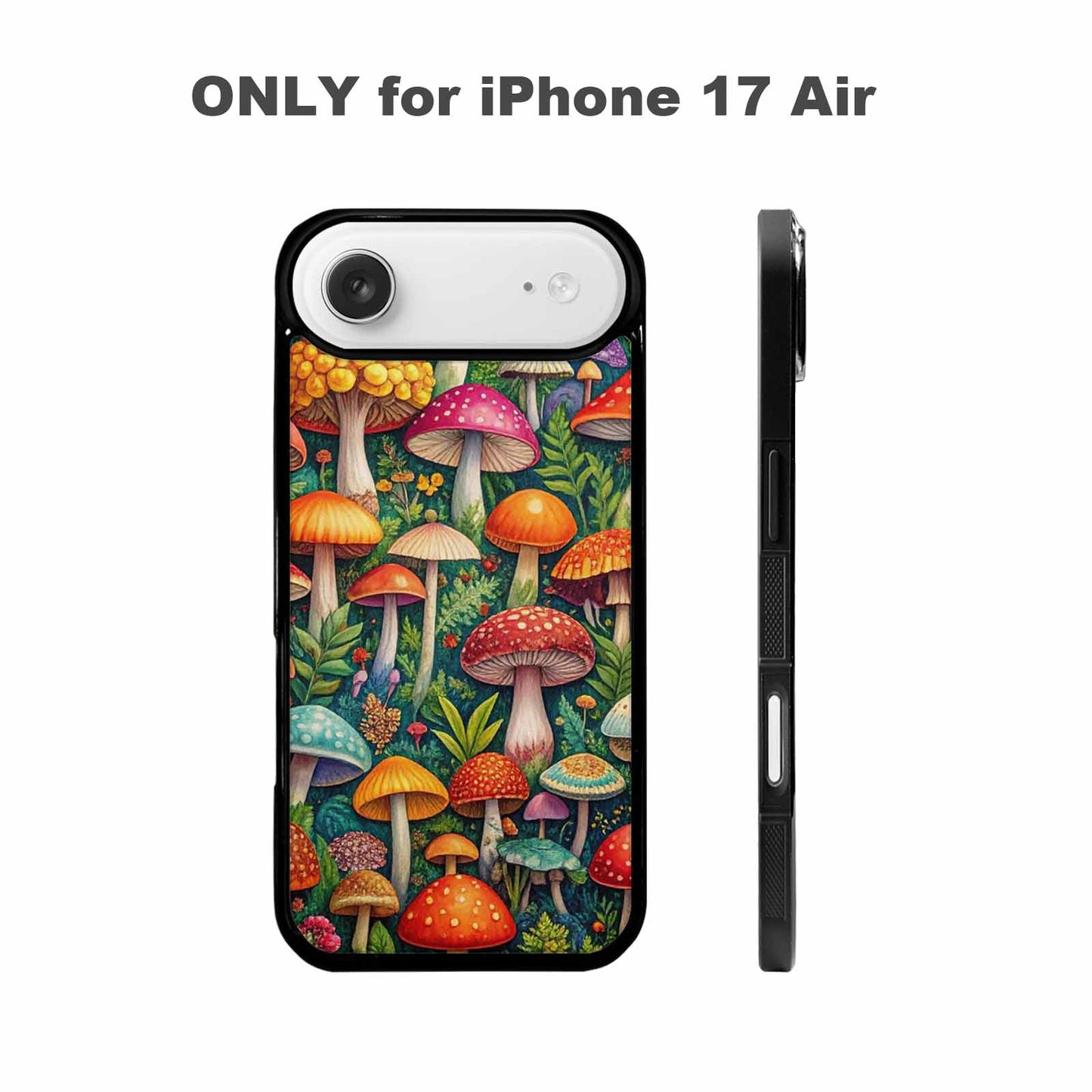 iPhone 17 Air Case — Mushrooms Botanicalmushrooms P Fvz Floral, Unique Phone Case Design