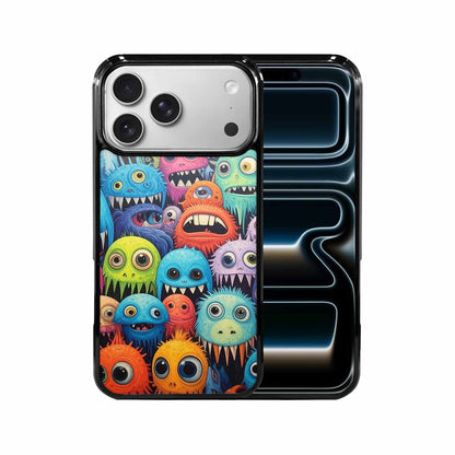 iPhone 17 Pro Max Case — Multi Eye Monster Multi Original Art, Custom Print Case Cover