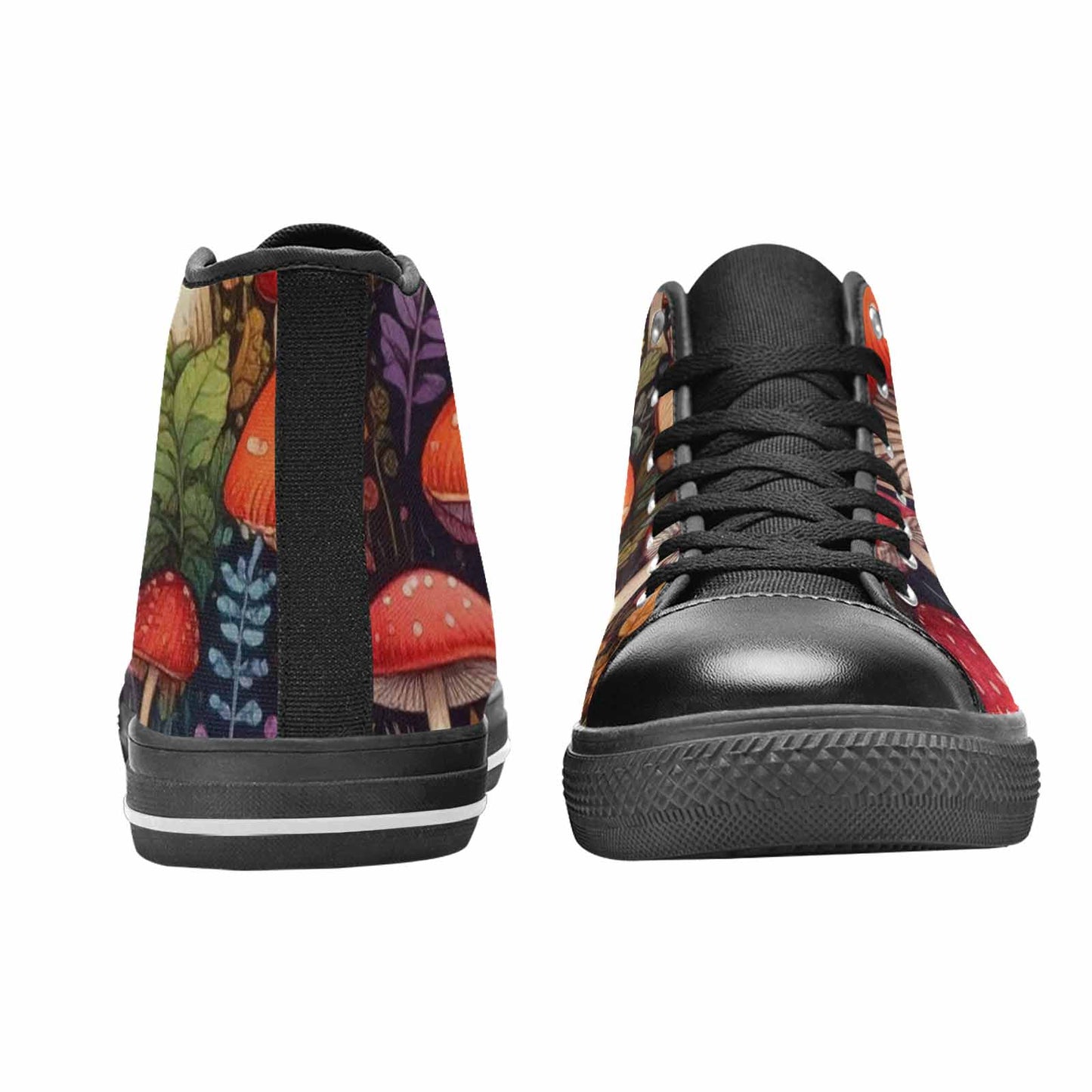 WOMEN'S Mushroom High Top Canvas Cottagecore Shoes