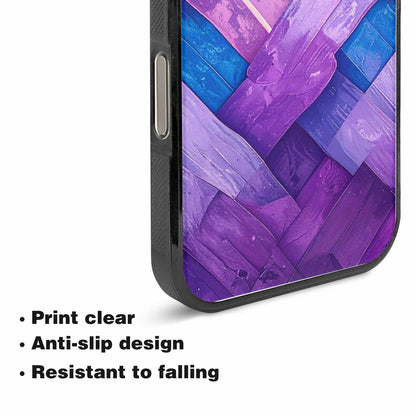 iPhone 15 Pro Max Case — Bisexual Flag Color Theme Small Rainbow, Custom Phone Case