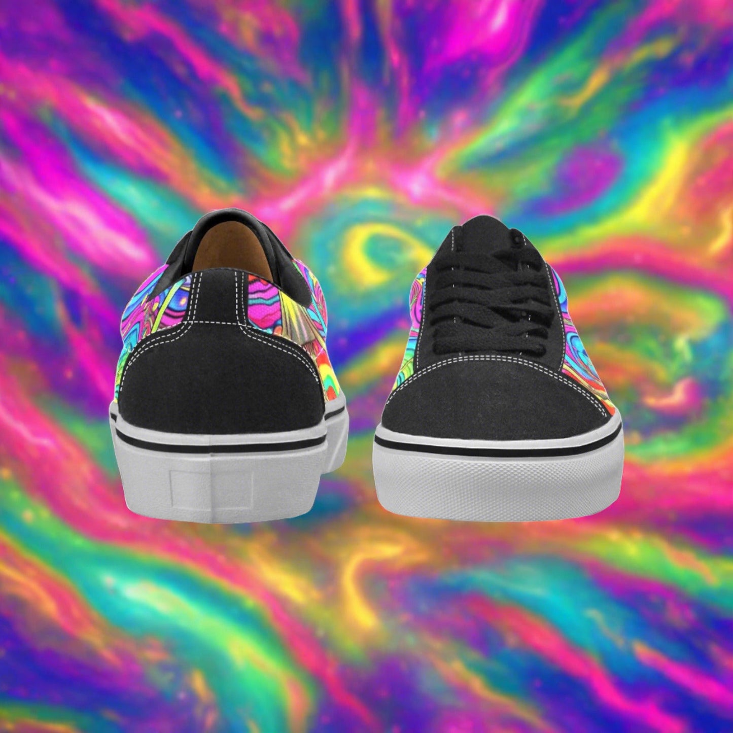 Viking Jewel Rich Vivid WOMEN Bold Art - Freaky Shoes | Custom Art Sneakers