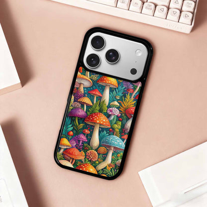 iPhone 17 Pro Case — Mushrooms Botanicalmushrooms P Xsd Floral, Custom Designed Case Cover