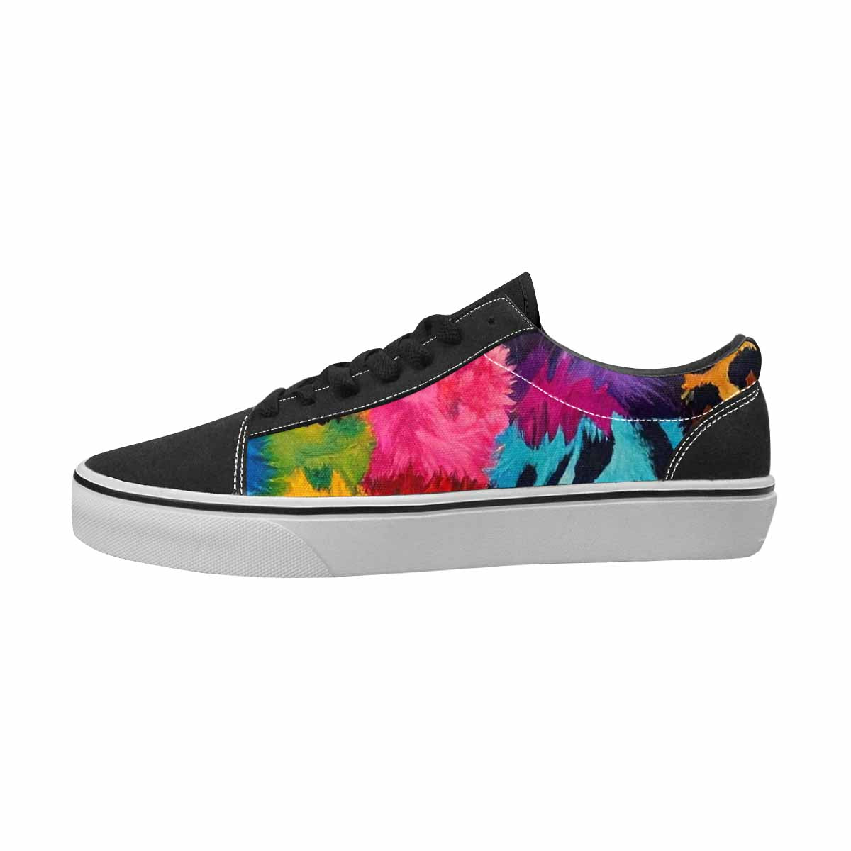 MEN'S Leopard Full Color Canvas Graphic Print Surreal Custom Print Sneakers