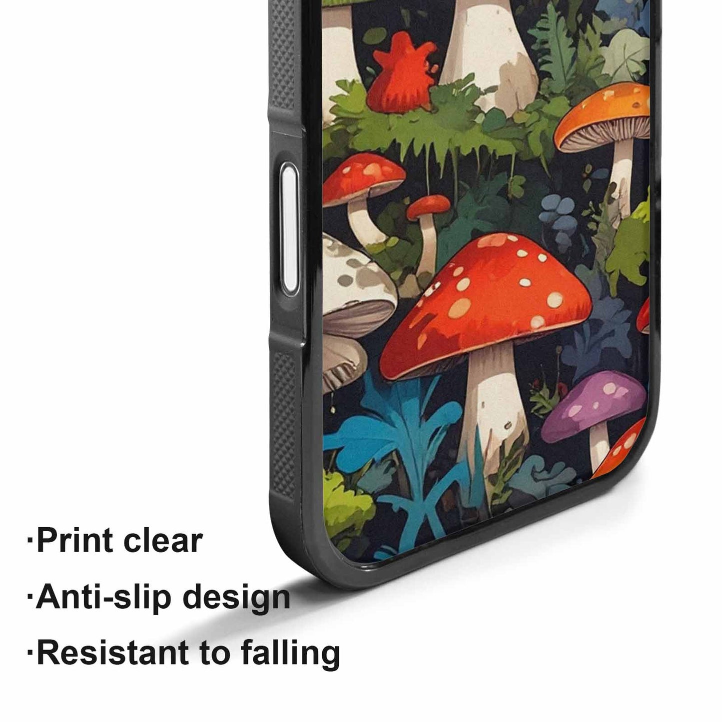 iPhone 17 Case — Mushrooms Camomushrooms Patter Xvt Camo, Custom Art Phone Cover