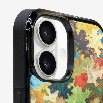 iPhone 16 Plus Case — Camo Patches Full Color Vibrant Camo, Custom Art Phone Cover