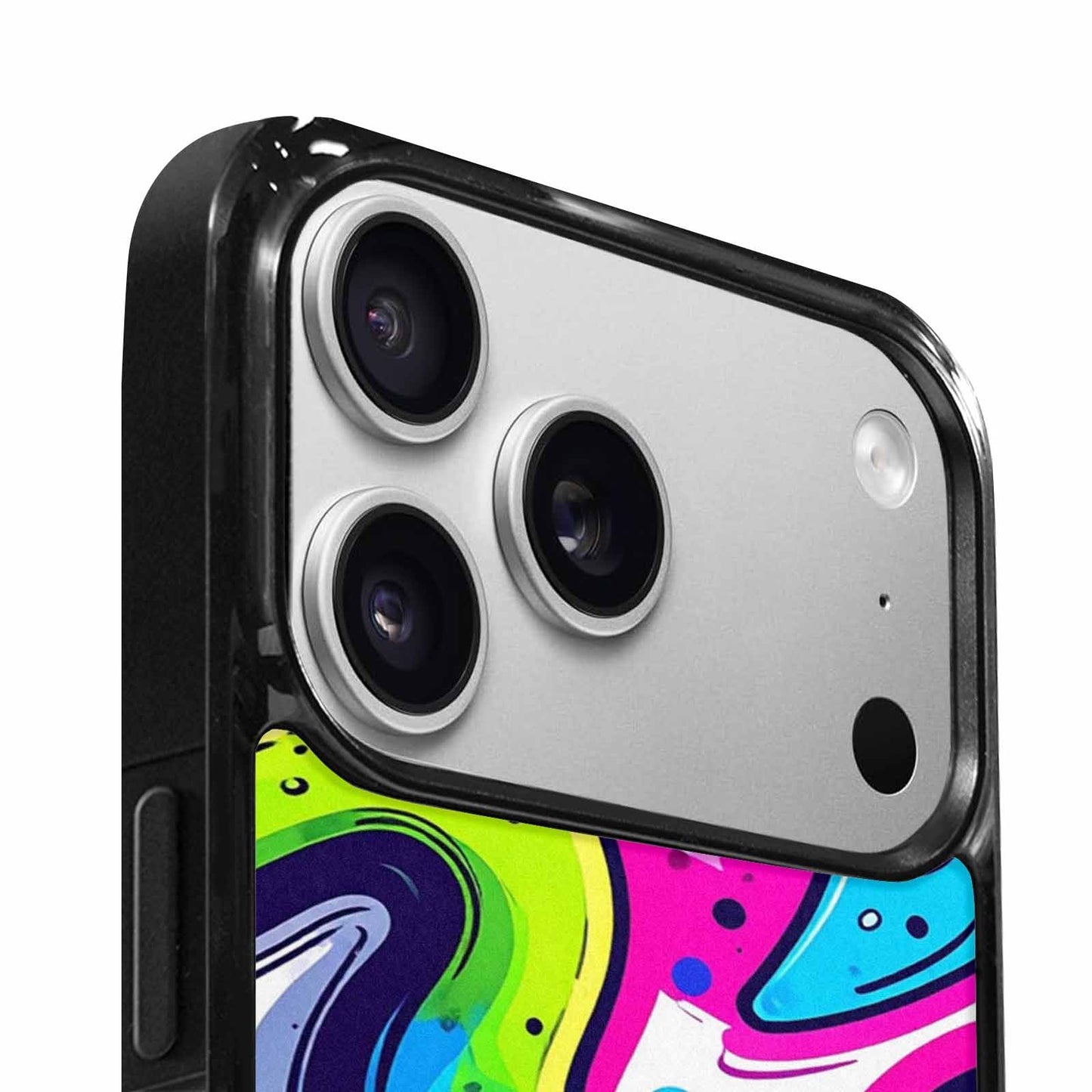 iPhone 17 Pro Max Case — Acid Wash Cartoon Tie Dye, Original Design Phone Case