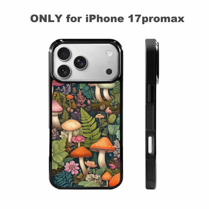 iPhone 17 Pro Max Case — Mushrooms Botanicalmushrooms P Kzu Floral, Customized Protective Case