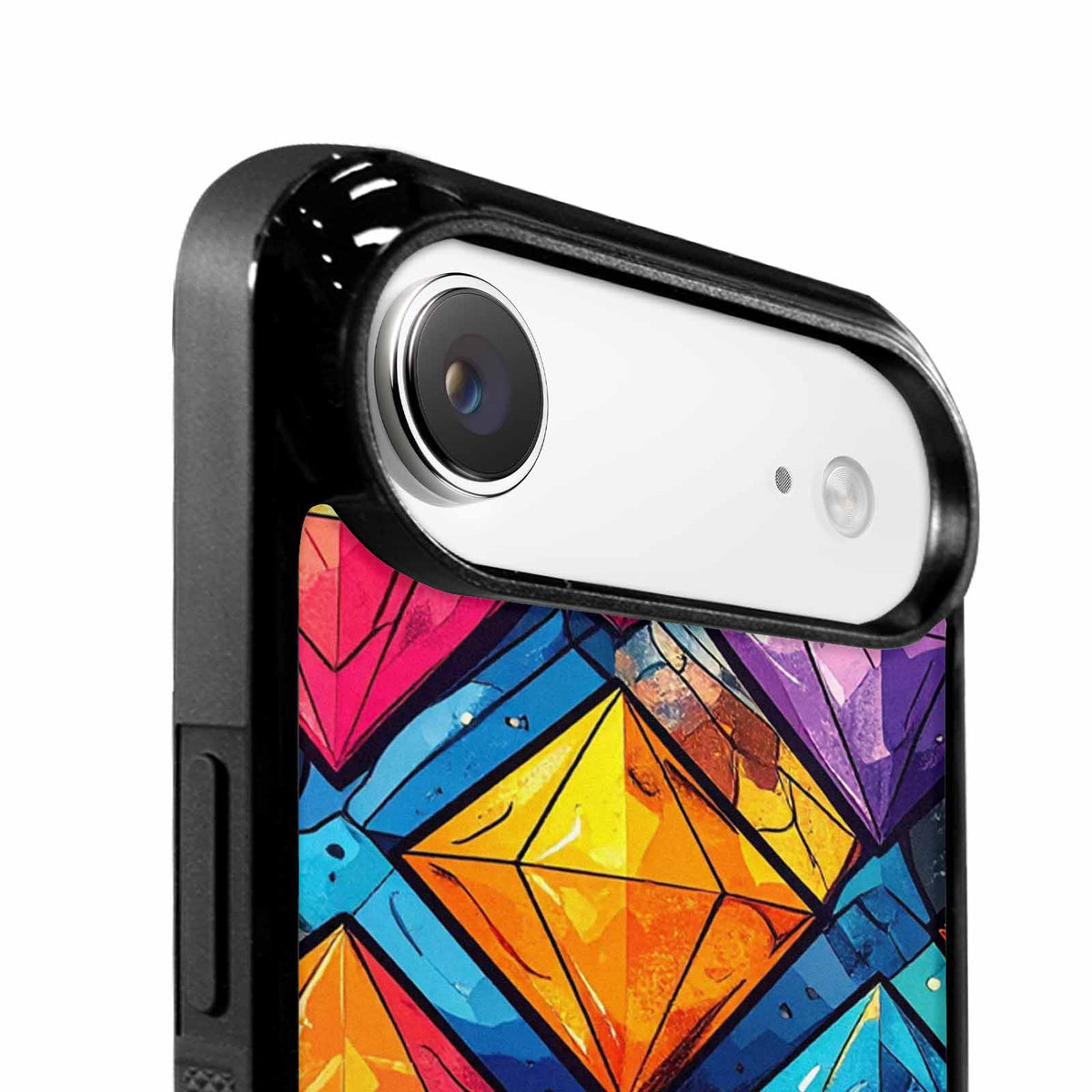 iPhone 17 Air Case — Vintage Summer Diamond Retro Vintage, Unique Phone Case Design