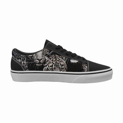 WOMEN'S Animal Print Lace-Up Canvas Surreal Shoes