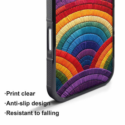 iPhone 17 Pro Max Case — Vivid Camo Rainbow Camo, Custom Designed Case Cover