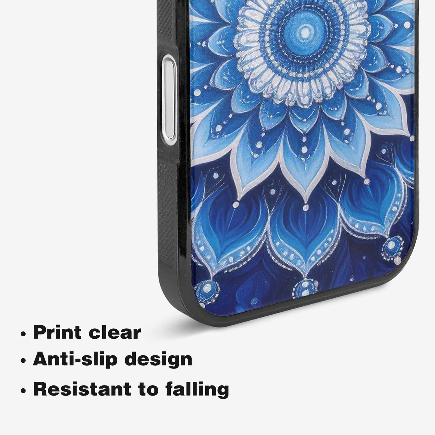 iPhone 16 Case — Boho Mandala Custom, Custom Printed Phone Case