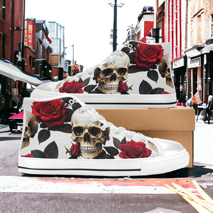 Skulls Roses Deluxe Men - Freaky Shoes®