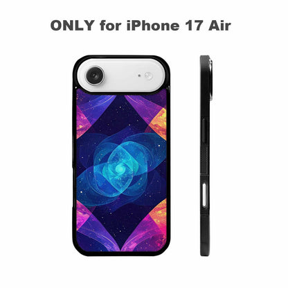 iPhone 17 Air Case — Rose Galaxy Art Seamless Pattern Galaxy, Custom Print Case Cover
