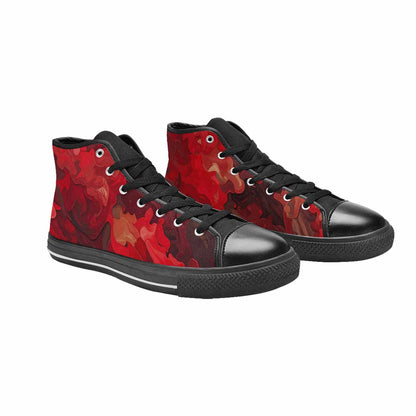 WOMEN'S Military Camouflage Blotch High Top Canvas Dreamcore Shoes