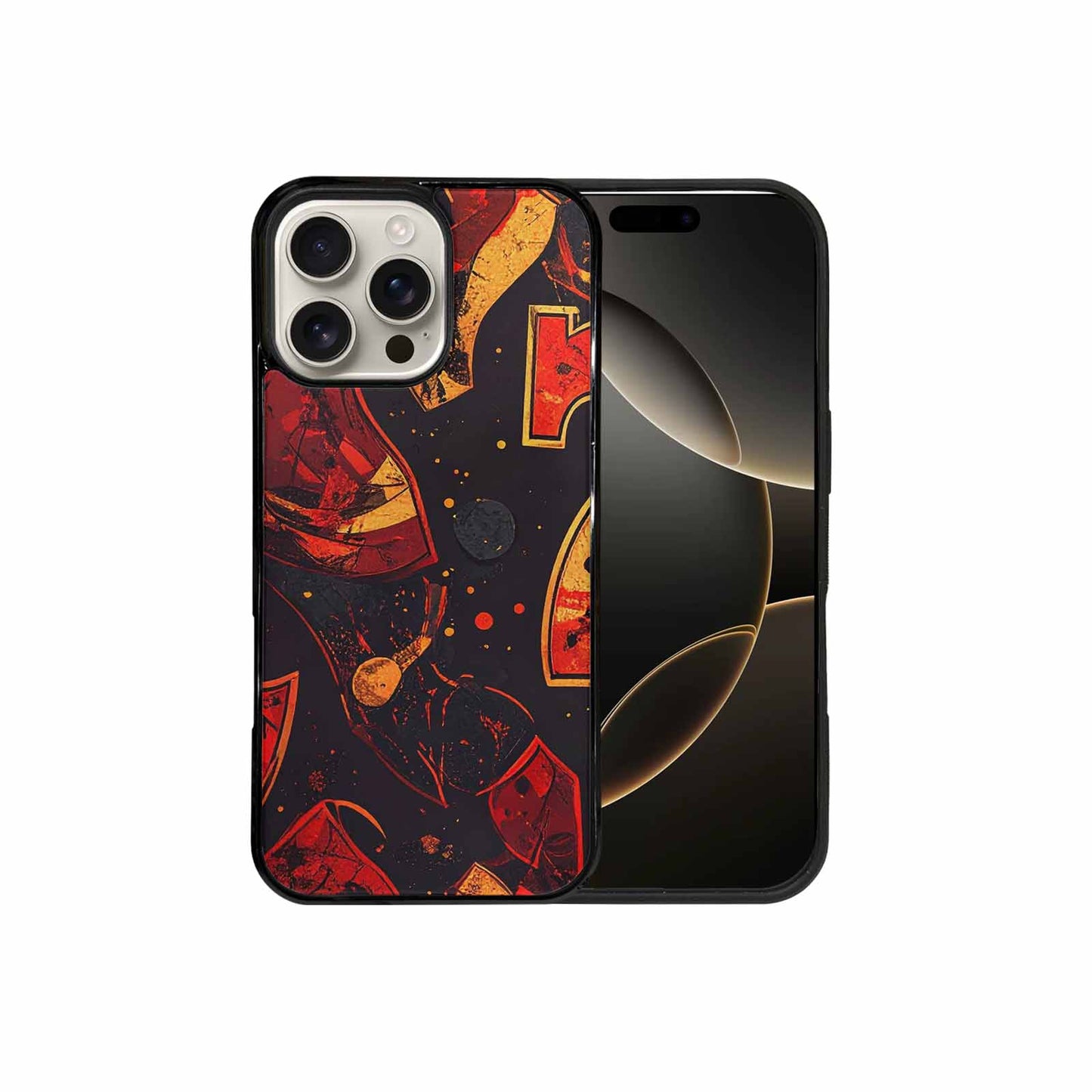 iPhone 16 Pro Max Case — Dice And Casino Pattern Seamless Repeat, Custom Print Case Cover