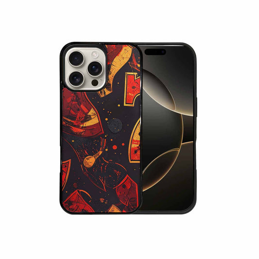 iPhone 16 Pro Max Case — Dice And Casino Pattern Seamless Repeat, Custom Print Case Cover