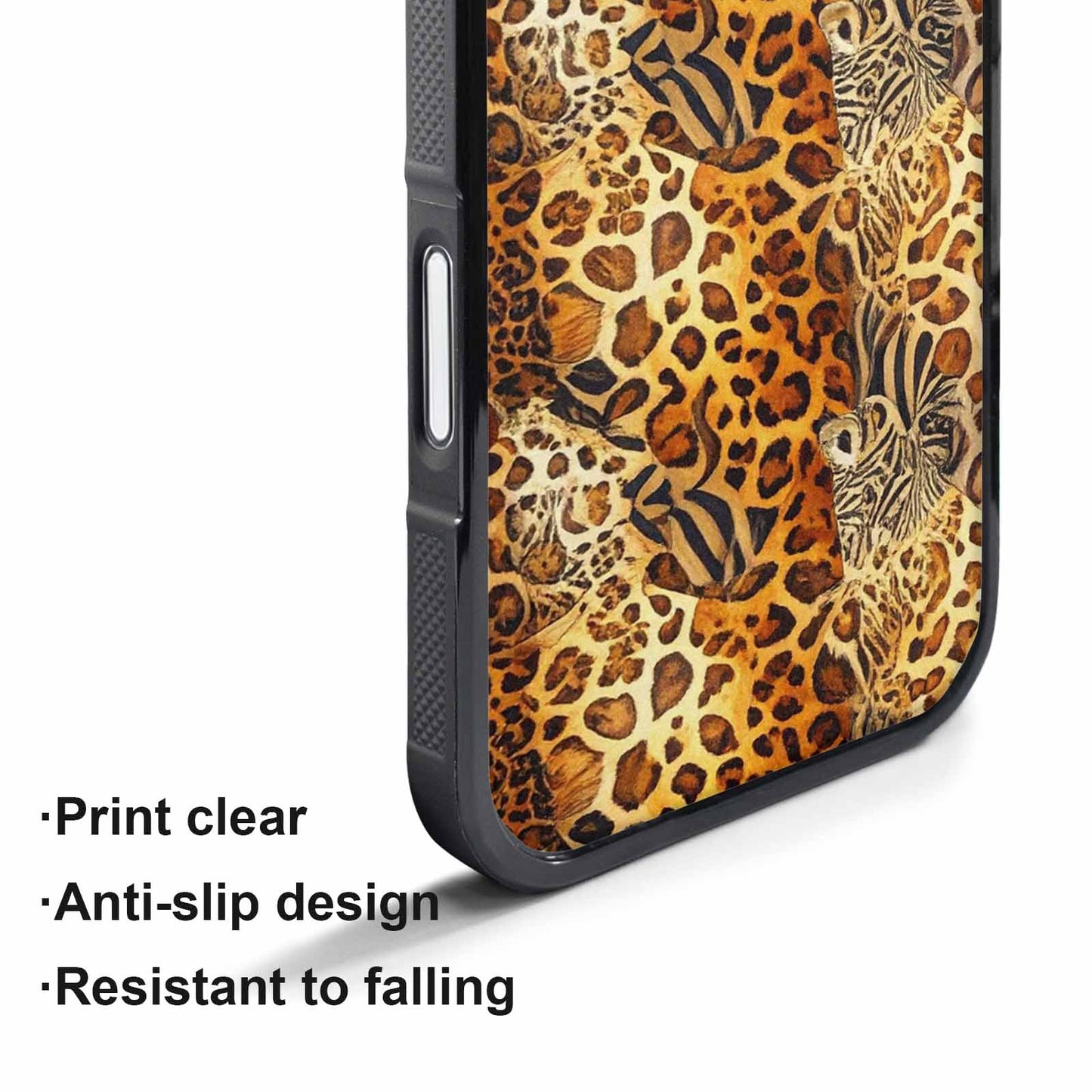 iPhone 17 Pro Max Case — Small Animal Print Pattern, Animal Print, Unique Phone Case Design