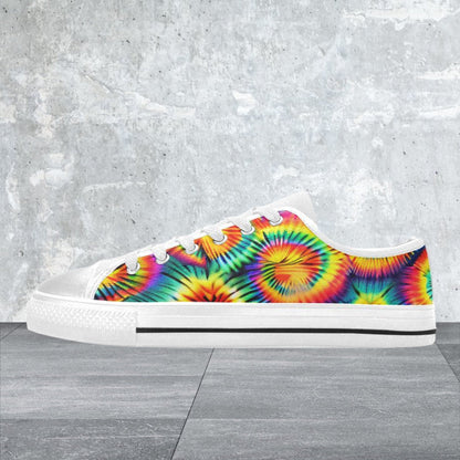 Peacock Magenta Gold Custom MEN Bold Art - Freaky Shoes | Custom Art Sneakers