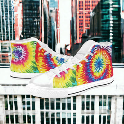 Tie Dye Love Men - Freaky Shoes®