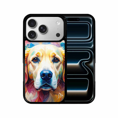 iPhone 17 Pro Case — Golden Retriever Watercolor Art Pattern Watercolor, Custom Printed Phone Case