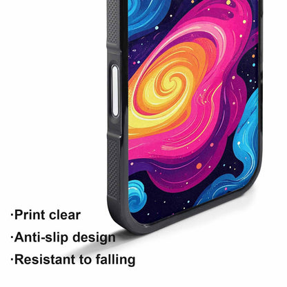 iPhone 17 Air Case — Love Wins Galaxy Seamless Pattern Galaxy, Custom Designed Case Cover