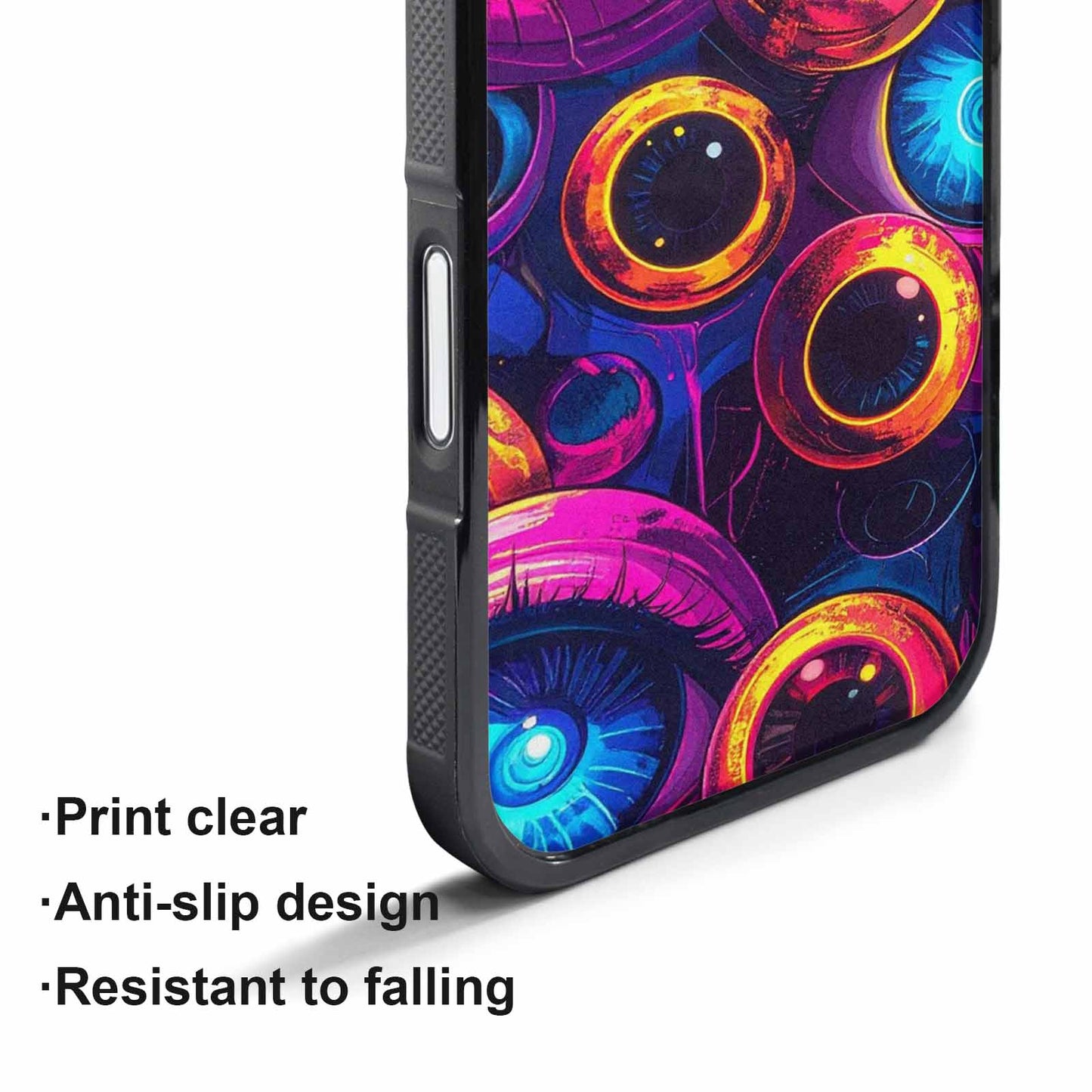 iPhone 17 Pro Max Case — Seamless Tileable Pattern Of Cartoon Cute, Customized Protective Case