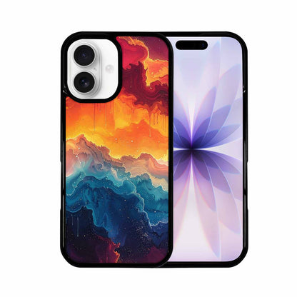 iPhone 17 Case — Seamless Tileable Pattern Of Galaxy Space, Customized Protective Case